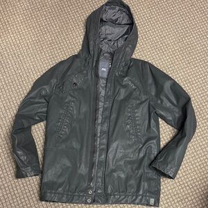 G-Star Raw Men's Black Hooded Jacket sz M